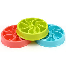 Load image into Gallery viewer, 2019 Portable Pet Dog Feeding Food Bowls Puppy Slow Down Eating Feeder Dish Bowel Prevent Obesity Dogs Supplies Dropshipping