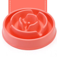 Load image into Gallery viewer, 2019 Portable Pet Dog Feeding Food Bowls Puppy Slow Down Eating Feeder Dish Bowel Prevent Obesity Dogs Supplies Dropshipping