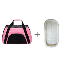 Load image into Gallery viewer, Portable Dog Cat Carrier Bag Pet Puppy Travel Bags Breathable Mesh Small Dog Cat Chihuahua Carrier Outgoing Pets Handbag
